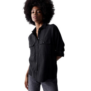 Salsa Jeans dámská černá košile - XS (0)